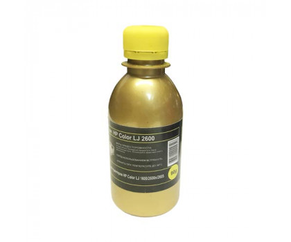 Тонер для HP Color LJ 1600/2600n/2605  (фл,90,желт,Chemical MKI) Gold ATM 