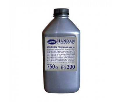 Тонер для BROTHER Универсал тип HG 390 (фл,750,HANDAN) Silver ATM 