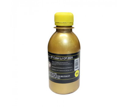 Тонер для HP Color LJ CP 2025/CM 2320  (фл,80,желт,Chemical MKI) Gold ATM 