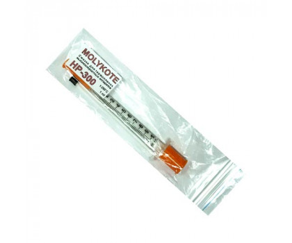 Смазка для термопленок высокоскоростных аппаратов HP-300 (шприц,1ml) MOLYKOTE 