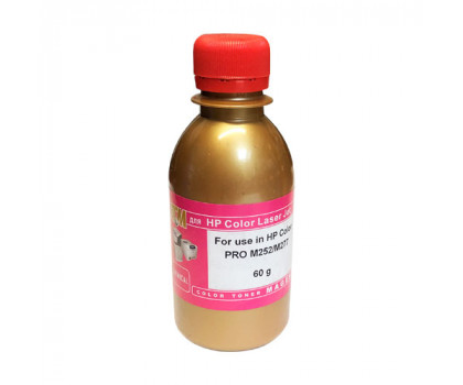 Тонер для HP Color LJ M252/ M277 (фл,60,кр,Chemical MKI) Gold ATM 