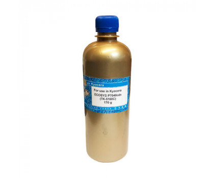 Тонер для KYOCERA ECOSYS P7040cdn (TK-5160C) (фл,170,син,12К,MITSUBISHI) Gold ATM 