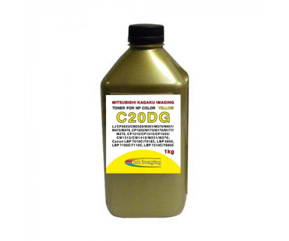 Тонер для HP Color Универсал тип C20DG (1 кг,желт,Chemical MKI) Gold ATM 